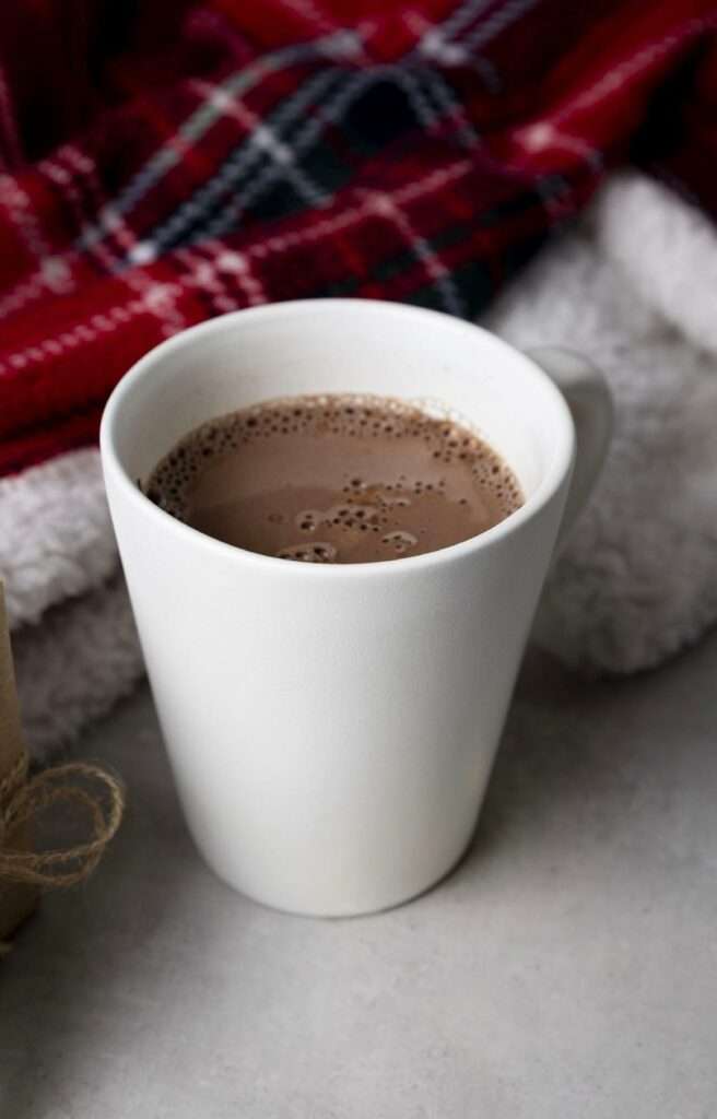 recette chocolat chaud à l'eau