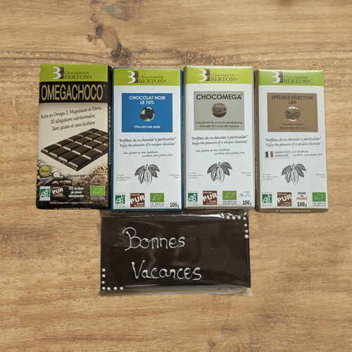 Lot n°1 - 5 tablettes - Bonnes vacances !