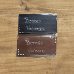 Lot n°4 - Tablette Bonnes vacances !