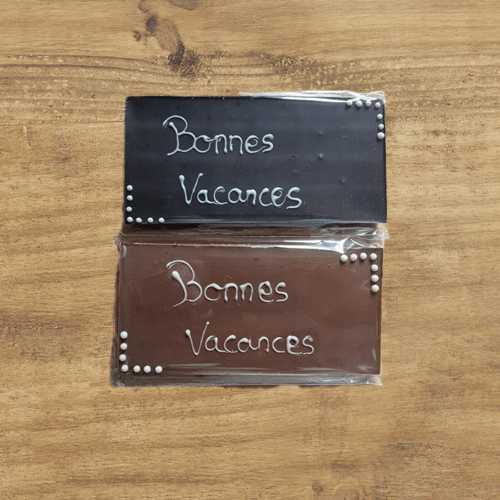 Lot n°4 - Tablette Bonnes vacances !